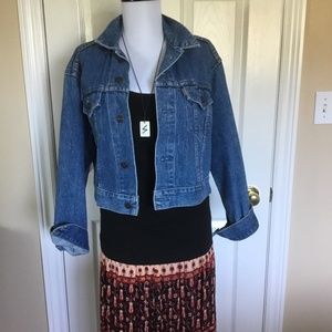 Cropped Denim Jacket